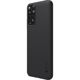 Nillkin Super Frosted Shield Durable Cover for Xiaomi Redmi Note 11T 5G / Note 11S 5G / Note 11 5G (China) / Poco M4 Pro 5G black