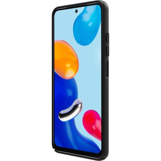 Nillkin Super Frosted Shield Durable Cover for Xiaomi Redmi Note 11T 5G / Note 11S 5G / Note 11 5G (China) / Poco M4 Pro 5G black