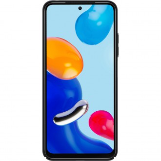 Nillkin Super Frosted Shield Durable Cover for Xiaomi Redmi Note 11T 5G / Note 11S 5G / Note 11 5G (China) / Poco M4 Pro 5G black