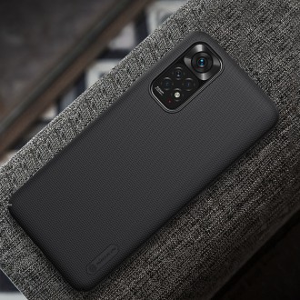 Nillkin Super Frosted Shield Durable Cover for Xiaomi Redmi Note 11T 5G / Note 11S 5G / Note 11 5G (China) / Poco M4 Pro 5G black