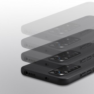 Nillkin Super Frosted Shield Durable Cover for Xiaomi Redmi Note 11T 5G / Note 11S 5G / Note 11 5G (China) / Poco M4 Pro 5G black