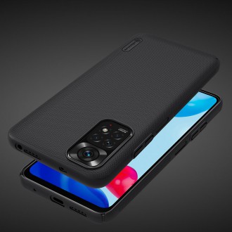 Nillkin Super Frosted Shield Durable Cover for Xiaomi Redmi Note 11T 5G / Note 11S 5G / Note 11 5G (China) / Poco M4 Pro 5G black