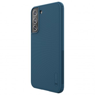 Nillkin Super Frosted Shield Pro durable cover for Samsung Galaxy S22 + (S22 Plus) blue