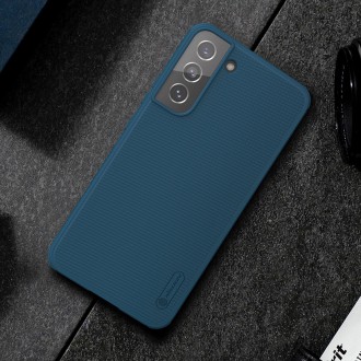 Nillkin Super Frosted Shield Pro durable cover for Samsung Galaxy S22 + (S22 Plus) blue
