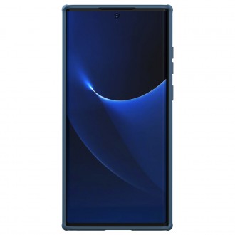 Nillkin Super Frosted Shield Pro durable cover for Samsung Galaxy S22 Ultra blue