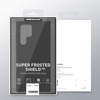 Nillkin Super Frosted Shield Pro durable cover for Samsung Galaxy S22 Ultra blue
