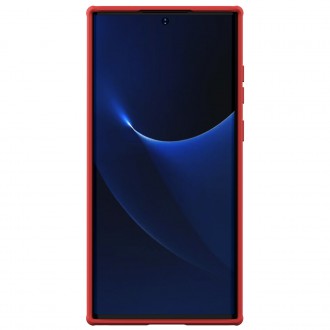 Nillkin Super Frosted Shield Pro durable cover for Samsung Galaxy S22 Ultra red