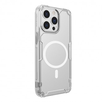 Nillkin Nature Pro Magnetic Case Case for iPhone 13 Pro Magnetic Armor Cover Clear Cover (MagSafe Compatible)