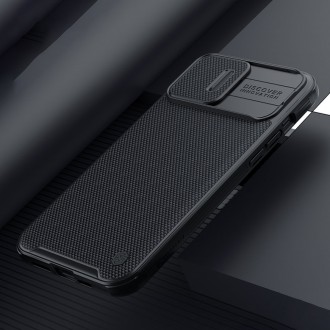 Nillkin Texture Pro Magnetic Case Case for iPhone 13 Pro Camera Protector Housing Sleeve Cover Black (MagSafe Compatible)