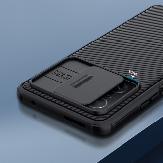 Nillkin CamShield Pro Case Hard Armor Cover Kryt fotoaparátu pro Xiaomi Mi 11T Pro / Mi 11T Black