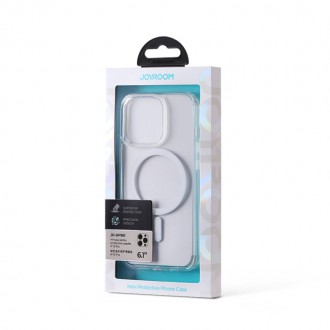 Joyroom Mingkai Series Rugged MagSafe Case for iPhone 13 (6.1 ") Transparent (JR-BP960)
