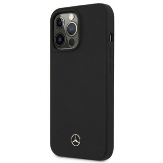 Mercedes MEHCP13LSILBK iPhone 13 Pro / 13 6,1" czarny/black hardcase Silicone Line