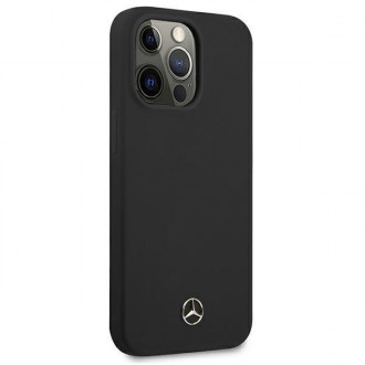 Mercedes MEHCP13LSILBK iPhone 13 Pro / 13 6,1" czarny/black hardcase Silicone Line