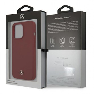 Mercedes MEHCP13LSILRE iPhone 13 Pro / 13 6,1" czerwony/red hardcase Silicone Line