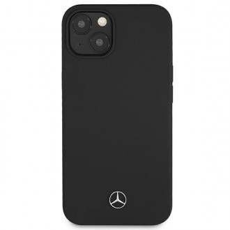 Mercedes MEHCP13SSILBK iPhone 13 mini 5,4" czarny/black hardcase Silicone Line