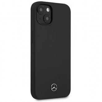 Mercedes MEHCP13SSILBK iPhone 13 mini 5,4" czarny/black hardcase Silicone Line