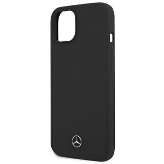 Mercedes MEHCP13SSILBK iPhone 13 mini 5,4" czarny/black hardcase Silicone Line