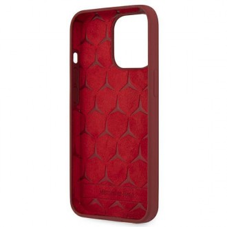 Mercedes MEHCP13XSILRE iPhone 13 Pro Max 6,7" czerwony/red hardcase Silicone Line