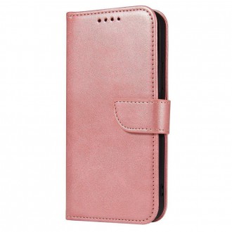 Magnet Case elegant case cover cover with a flap and stand function for Samsung Galaxy A33 5G pink