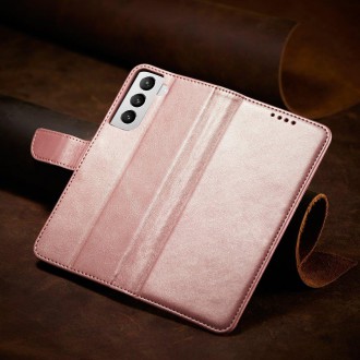 Magnet Case Elegant Case Cover Flip Cover Samsung Galaxy S22 + (S22 Plus) Pink