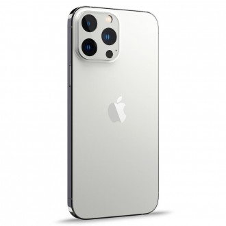 KRYT FOTOAPARÁTU Spigen OPTIK.TR OCHRANA FOTOAPARÁTU 2 BALENÍ IPHONE 13 PRO / 13 PRO MAX STŘÍBRNÁ