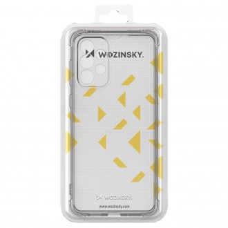 Wozinsky Anti Shock Armored Case for Samsung Galaxy A73 transparent