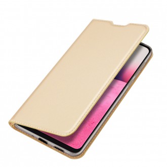 Dux Ducis Skin Pro Holster Cover Flip Cover for Samsung Galaxy A33 5G gold