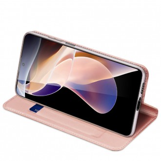 Dux Ducis Skin Pro Holster Cover Flip Cover for Poco M4 Pro 5G pink