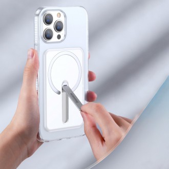 Magnetické pouzdro Baseus na telefon iPhone 13 (6,1&quot; 2021) průhledné