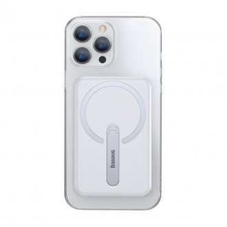 Magnetické pouzdro Baseus na telefon iPhone 13 Pro (6,1&quot; 2021) průhledné