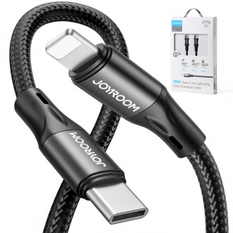Joyroom Fast Charging / Data Cable USB Type C - Lightning PD 20W 2m Black (S-2024N1-PD)