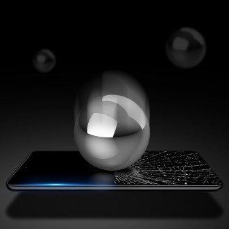 Dux Ducis Curved Glass Tempered glass for Honor 60 Pro with a black frame