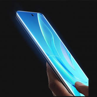 Dux Ducis Curved Glass Tempered glass for Honor 60 Pro with a black frame