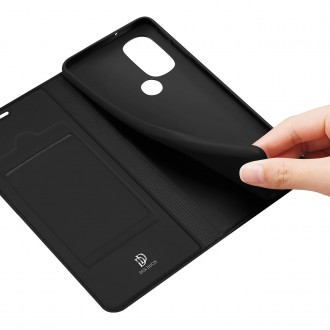 Dux Ducis Skin Pro Holster Case Cover with Flap Motorola Moto G71 5G black