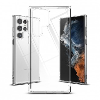 Ringke Fusion tpu case with frame for Samsung galaxy s22 ultra transparent