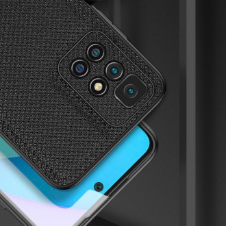 Dux Ducis Fino case cover covered with nylon material Xiaomi Redmi 10 blue