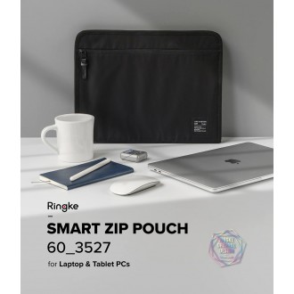 Ringke Smart Zip Pouch universal case for laptop, tablet (up to 13 &#39;&#39;), stand, bag, organizer, beige