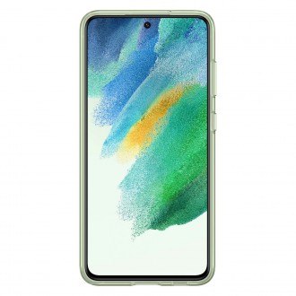 Samsung clear strap cover case for Samsung galaxy s21 fe olive (ef-xg990cme)