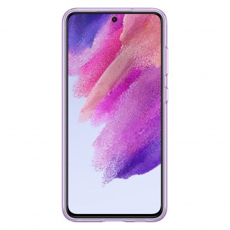 Samsung clear strap cover case cover for Samsung galaxy s21 fe lavender (ef-xg990cve)