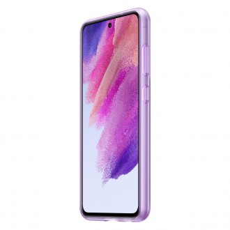 Samsung clear strap cover case cover for Samsung galaxy s21 fe lavender (ef-xg990cve)
