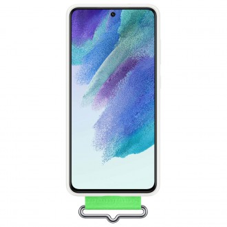 Samsung strap silicone cover case cover for Samsung galaxy s21 fe white (ef-gg990twe)