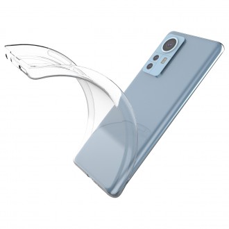 Gel case cover for Ultra Clear 0.5mm Xiaomi 12 Pro transparent