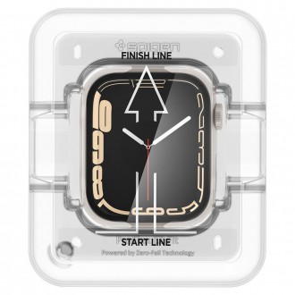 HYBRIDNÍ GLASS Spigen PROFLEX ”EZ FIT” 2BALENÍ Apple Watch 7 (41 MM)