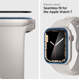 HYBRIDNÍ GLASS Spigen PROFLEX ”EZ FIT” 2BALENÍ Apple Watch 7 (41 MM)