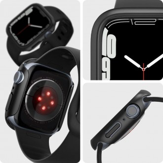 Spigen THIN FIT Apple Watch 7 (45MM) ČERNÉ
