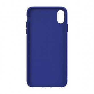 Adidas Moulded Case CANVAS iPhone Xs Max niebieski/blue 34960