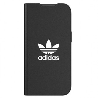 Adidas OR Booklet Case BASIC iPhone 13 6,1" czarno biały/black white 47086