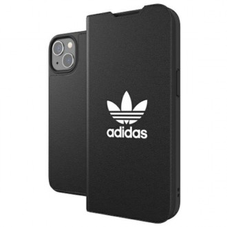 Adidas OR Booklet Case BASIC iPhone 13 6,1" czarno biały/black white 47086