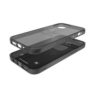 Adidas OR Protective iPhone 12 Pro Max Clear Case czarny przezroczysty/smokey black