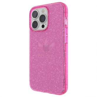 Adidas OR Protective iPhone 13 Pro / 13 6,1" Clear Case Glitter różowy/pink 47121